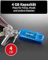 Intenso Rainbow Line 4 GB USB-Stick USB 2.0 Blau – Ansicht 2