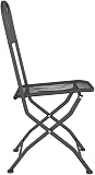 vidaXL 4X Chaises Pliables de Jardin Sièges de Jardin Chaises de Terrasse Sièges de Patio Meubles de Patio Extérieur Maille Métallique Anthracite - 5