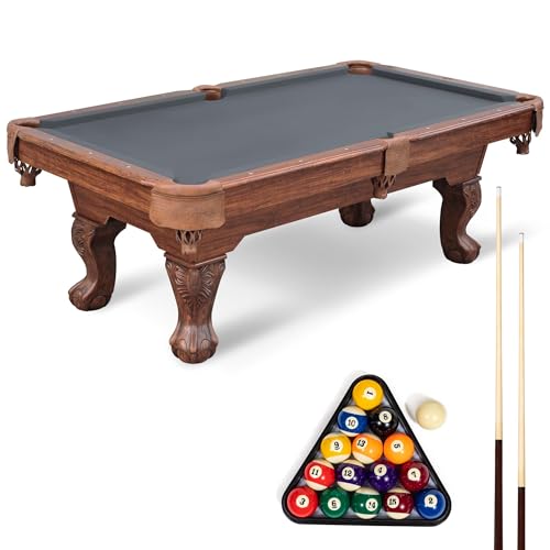 EastPoint Sports Masterton 2.0 Billiard Bar-Size Pool Table 87 Inch - Perfect for Family Game Room