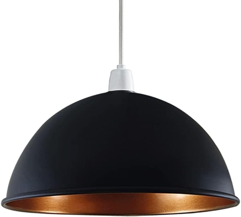 Metal Lamp Shades Living Room Ceiling Pendant Light Shade 21cm Easy Fit