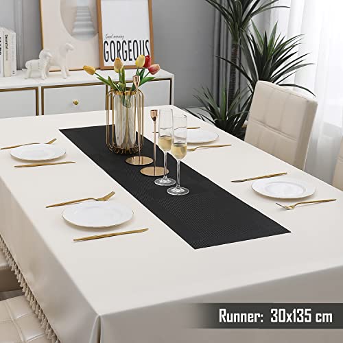 Image of HOKIPO Runner for Dinner and Coffee Table, 30x135 cm (AR4143)