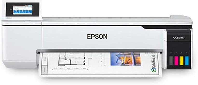 Impressora Convencional Epson Surecolor Sct3170x T3170x Jato de Tinta Colorida Usb, Ethernet e Wi-fi Bivolt