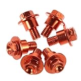 Sécurité totale : le kit de six boulons d’amortisseur renforcés assure la fixation de les points de fixation de la suspension , renforçant la sécurité et maintenant fermement en place chaque boulon de fixation du bras de suspension