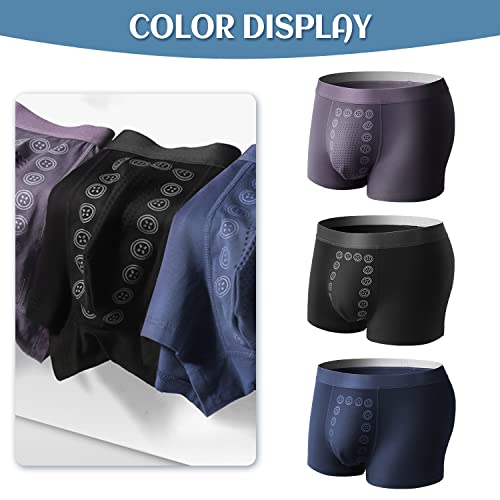Rednow Energy-Field-Therapy Men's Underwear,Energy Field Therapy Men's Underwear,Magneticeft Energy Field Therapy Men Pants (Xxl) Multicolor #TOP6