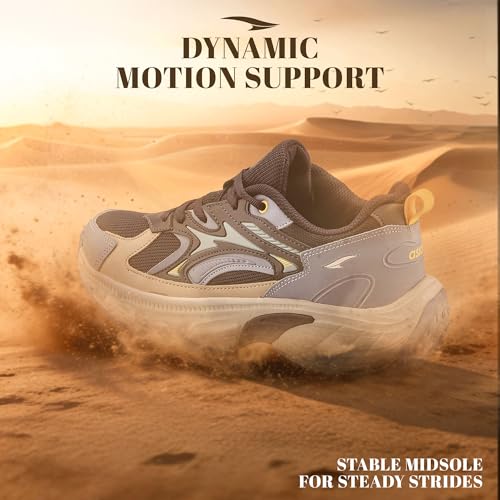 Image of ASIAN Powerkick-01 Men's Sports Sneakers | Memory Foam Comfort with Durable Grip Sole | Stylish Streetwear Design Perfect, Walking & Casual Outings