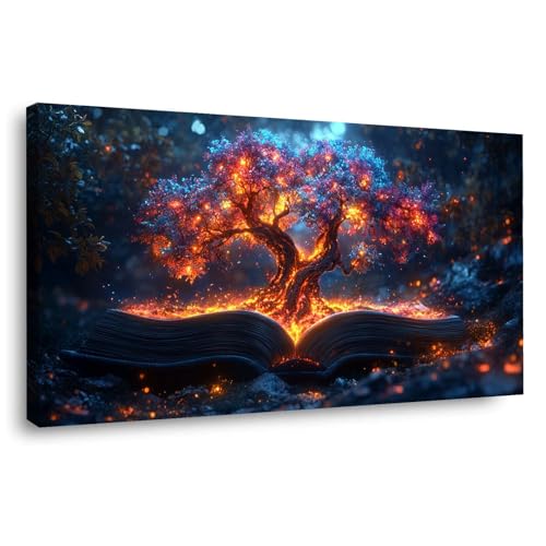 Tableaux Arbre de Vie moderne et design abstrait - Décoration murale cuisine 30x60