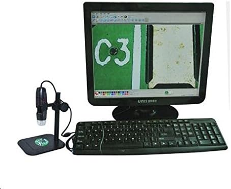 Miniatura 2 de Microscopio digital USB portátil 20X ~ 800X aumento mini microscopio cámara lupa con soporte
