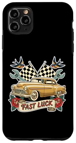 Trinity Love Clothing Co. Fast Luck Rock-a-Billy �p���N �X�}�z�P�[�X iPhone 11 Pro Max �p