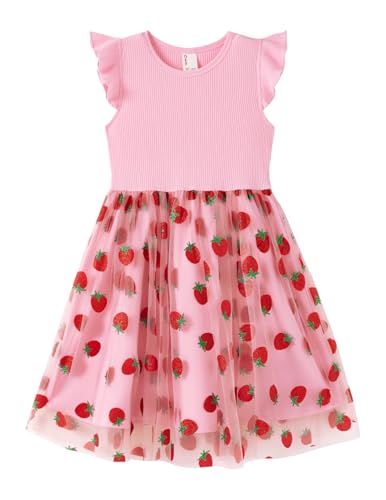 Image of PATPAT Girls Sequin Polka Dot Tutu Princess Birthday Party Dresses 3-4T