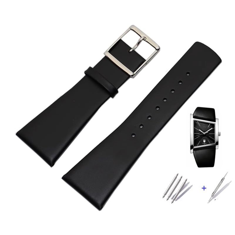 Bracelet de montre en cuir CK Calvin Klein K0Q21107 K0Q21120 28mm pour homme