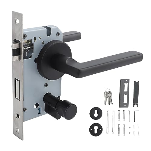 Serrure à levier de porte résistante aux chocs en aluminium durable - 2
