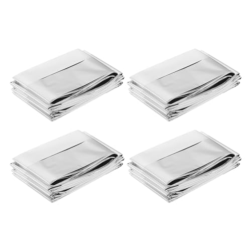 Quarkzman 4Stk Reflektierende Folie Gewächshaus Abdeckfolie
