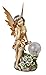 Moonrays 91549 "Ami" Garden Pixie Statue with Solar Powered Color-Changing LED,Multi