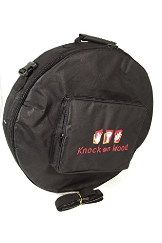 Knock On Wood Deluxe 16" Frame Drum or Bodhran Bag with Grab Handle and Shoulder Strap