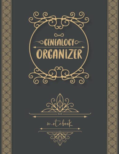 Genealogy Organizer: Only Familys Tree Book with Generation Charts, Family
