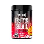 Warrior Fruity Whey Isolate – Clear Whey Protein Powder, 21g per Serving – Lean Muscle Growth Supplement – Light & Refreshing Post Workout Protein Shake, Low Sugar – 15 Servings (Fruit Punch, 375g)
