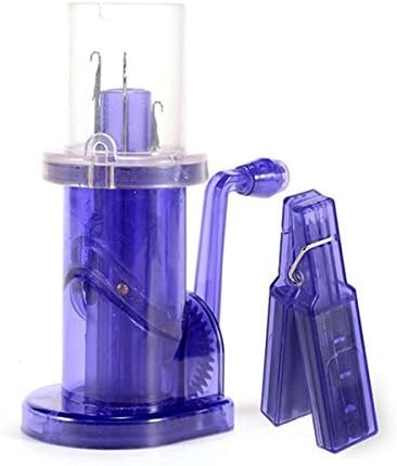 Weaver Knitting Tool,14x9.5cm Blue Hand-operated Easy Embellish-knit Knitting Sewing Tool