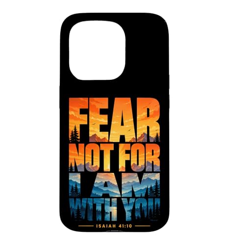 For I Am With You Isaiah 41 10 �����̈�� �X�}�z�P�[�X iPhone 15 Pro �p