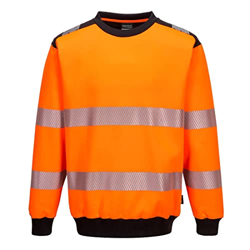 Sweat-shirt PW3 Portwest haute visibilité pour chantier
