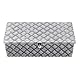 VEVOR Werkzeugkasten aus Aluminium für die Ladefläche mit seitlichem Griff und Schlossschlüsseln, Aufbewahrungs-Werkzeugkiste für Anhänger Pickups Wohnmobil (762 x 330,2 x 243,84 mm) Silber