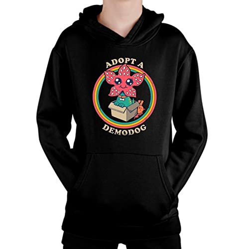 the Fan Tee Sudadera de NIÑOS NIÑAS Eleven D&D Friends Don´t Lie Letras 151 10-12 Años