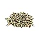 sourcing map 72Set Motorrad Rad Speichen m Nippeln 170mm Länge 3mm Gewindedurchmesser