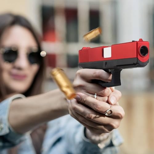 Generic Toy Pistol with Soft Bullets, Red - Image 4