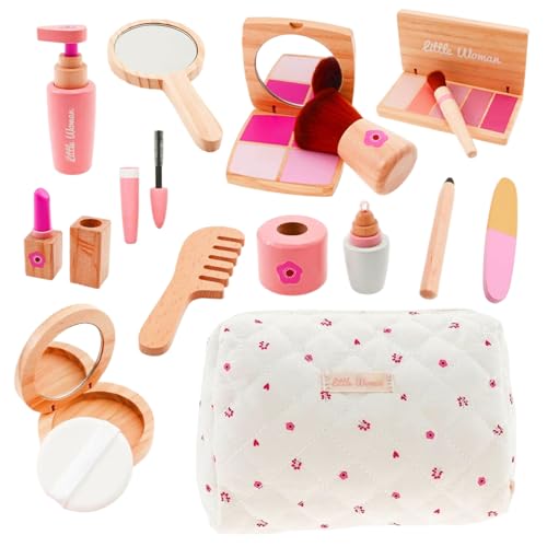 Juego de maquillaje de madera para evitar manchas y pinturas en las paredes