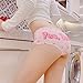 JOINFUN Women Cute Sexy Underwear Yes Daddy Print Panties Cartoon Lingerie Briefs Pink L