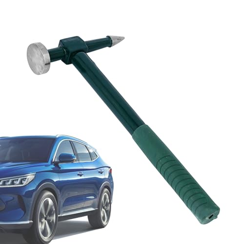 Chaies Marteau de carrosserie, marteau en tôle, marteau à débosseler, outils de réparation de bosses, marteau de voiture en acier, outils à main, outils de travail de carrosserie