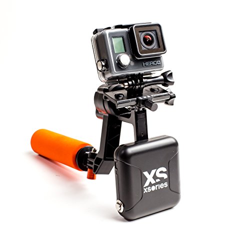 Stabilisateur pour appareil photo orange X-Steady idéal pour filmer vos aventures et vlogs