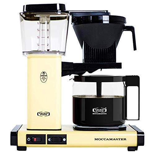 Technivorm Moccamaster 53953 KBG Coffee Brewer, 40 oz, Butter Yellow