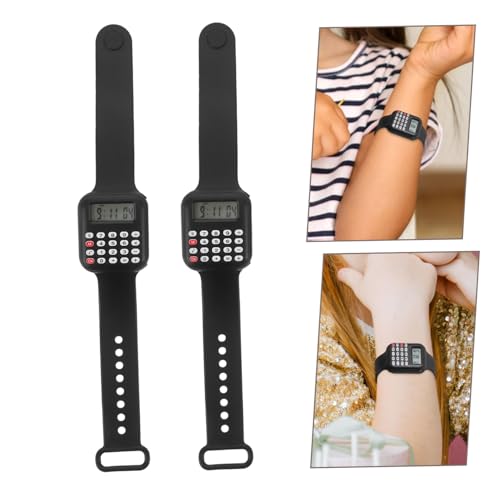 Reloj calculadora infantil Veemoon herramienta portátil aprender matemáticas 7