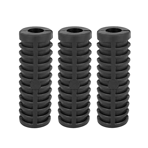 F FIERCE CYCLE 3stk. Kickstarterhebel Universal Schalthebel Kick Start Hebel Gummi Kickstarter Schwarz 12mm Durchmesser