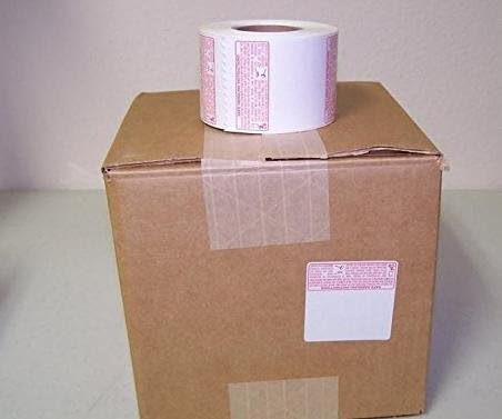 Torrey Original Safe Handling Thermal Label Standard for Torrey LSQ-40L, 1 Case / 10 Rolls per Case/ 1000 Labels per roll,Size 58mm X 60mm