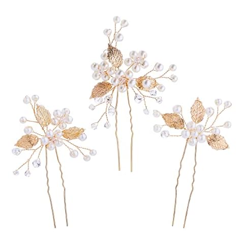 Pinzas para el Cabello de Boda con Perlas Cover