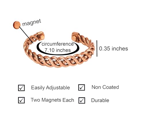 Touchstone Tibetan Indian Spiritual Buddha Bracelet Three Metal Copper Brass Peace Healing Chakra Yoga Meditation Mantra Jewelry for Women and Men4