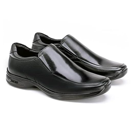 Sapato Masculino Jota Pe 3D Vision 71455 Preto 39