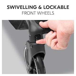 Hauck Shop N Care, Dark Pink - Lightweight Pushchair (only 8.5 kg) with Snack Tray, Cup Holder & Raincover, Compact & One Hand Folding, Fully Reclining from Birth up to 22 kg