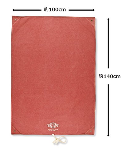 正和 レジャーシート ANCIENT L 140×100cm レッド 42-78115-