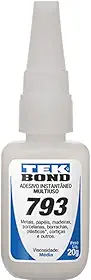 Adesivo Instantâneo 793 20g Blister Incolor