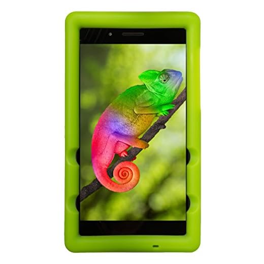 BobjGear Bobj Carcasa Resistente para Tablet Lenovo Tab 7 Essential TB-7304F, TB-7304I, TB-7304X - (Verde)