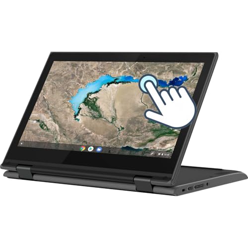 Lenovo Chromebook 300e 2 in 1 Touch Screen Laptop, 11.6 pollici (1366x768), AMD A4-9120C, 4 GB RAM, 32 GB SSD, tastiera giapponese, Chrome OS (ricondizionato)