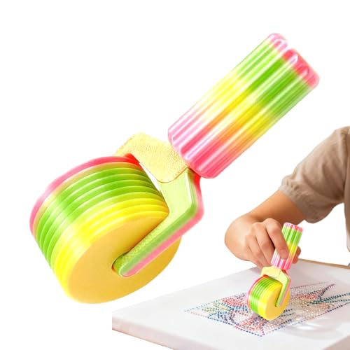 3D-gedruckter Edelsteinroller – Leicht Zu Greifendes, Abnehmbares Malwerkzeug, Diamant-Kunstzubehör | Bastelroller-Werkzeug, Anfänger, Kinder, Erwachsene, , Maler, Hobbybedarf, Heimstudio, Sch