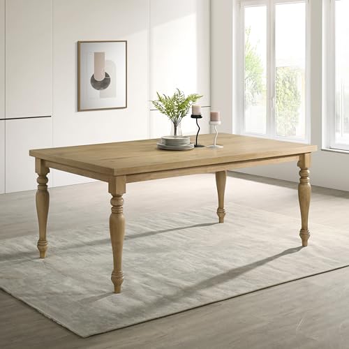 Roundhill Furniture Verta Wood Dining Table