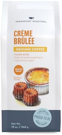 Paramount Roasters Ground Coffee Creme Brulee, Medium Roast