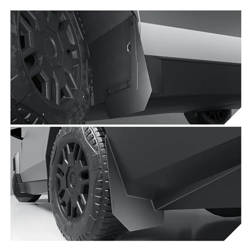Guardabarros para Tesla Cybertruck: kit completo de protectores contra salpicaduras ruedas 6