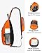 WATERFLY Crossbody Sling Bag Small Water Resistant Backpack Lightweight Shoulder Chest Daypack for Men Women Hiking Travel