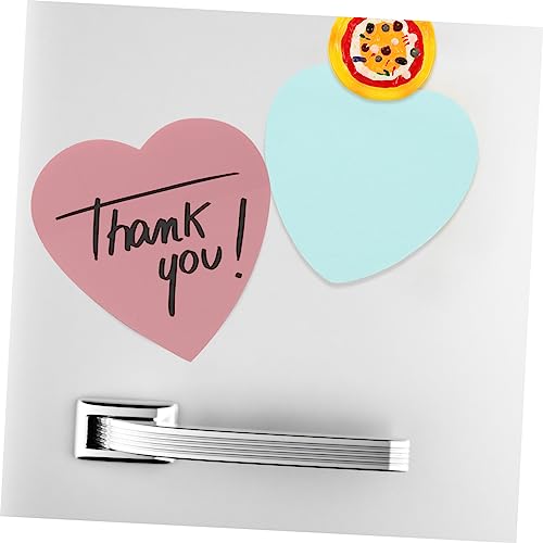 Notes adhésives transparentes en forme de cœur Gadpiparty lot de 5 blocs de mini post-it