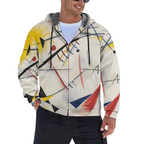 Manteau d'hiver homme en polaire zippé pour contrer le froid avec style